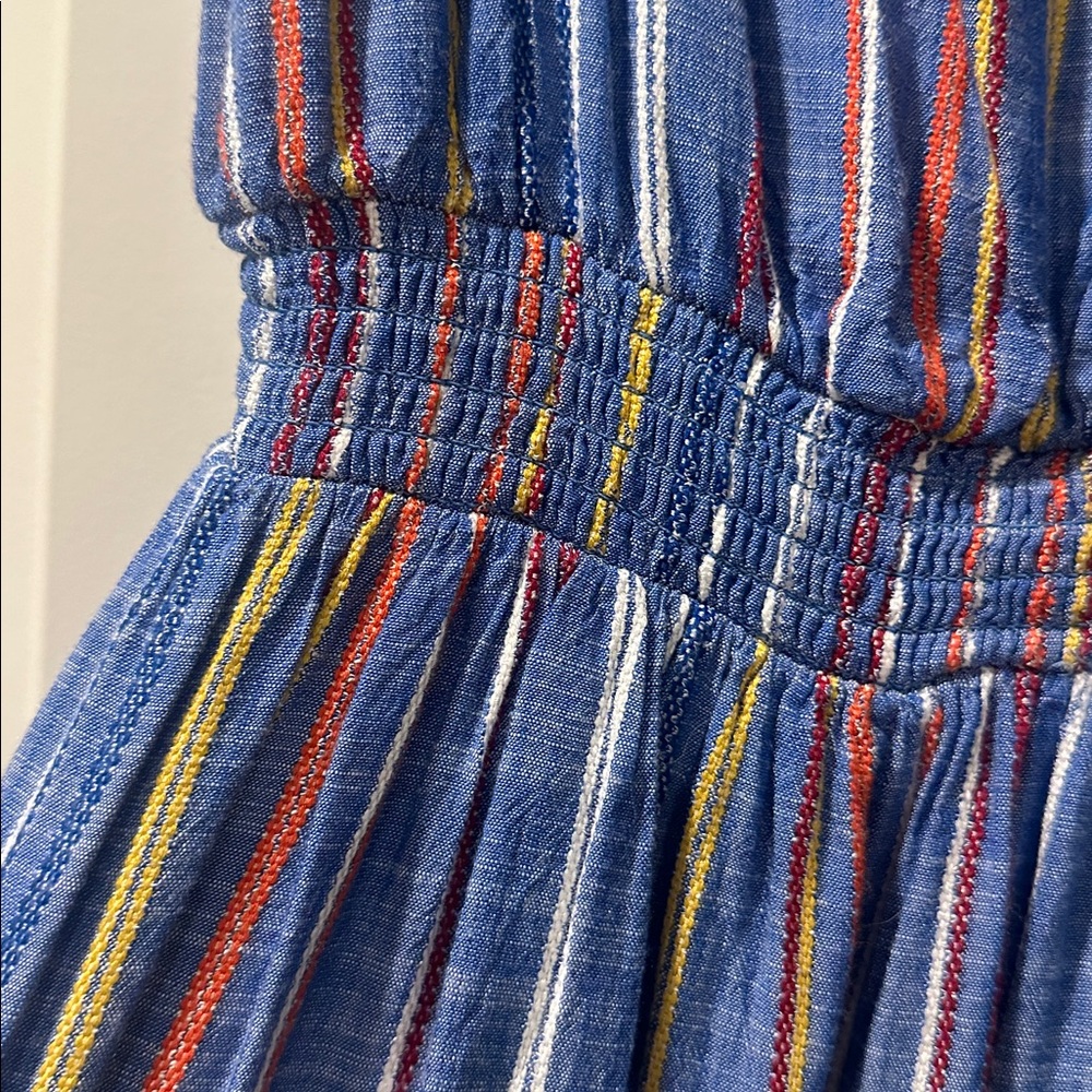 Adelyn Rae Blue Sundress - Picture 2 of 10